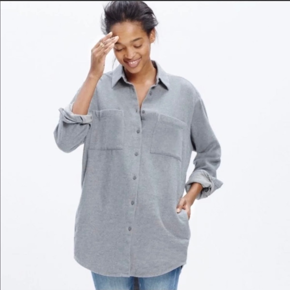 Madewell Sunday Flannel Shirt Medium